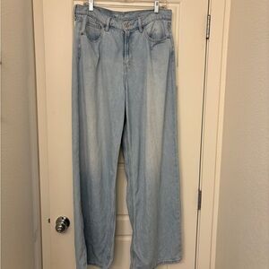 Old Navy Light Blue Flare Jeans
